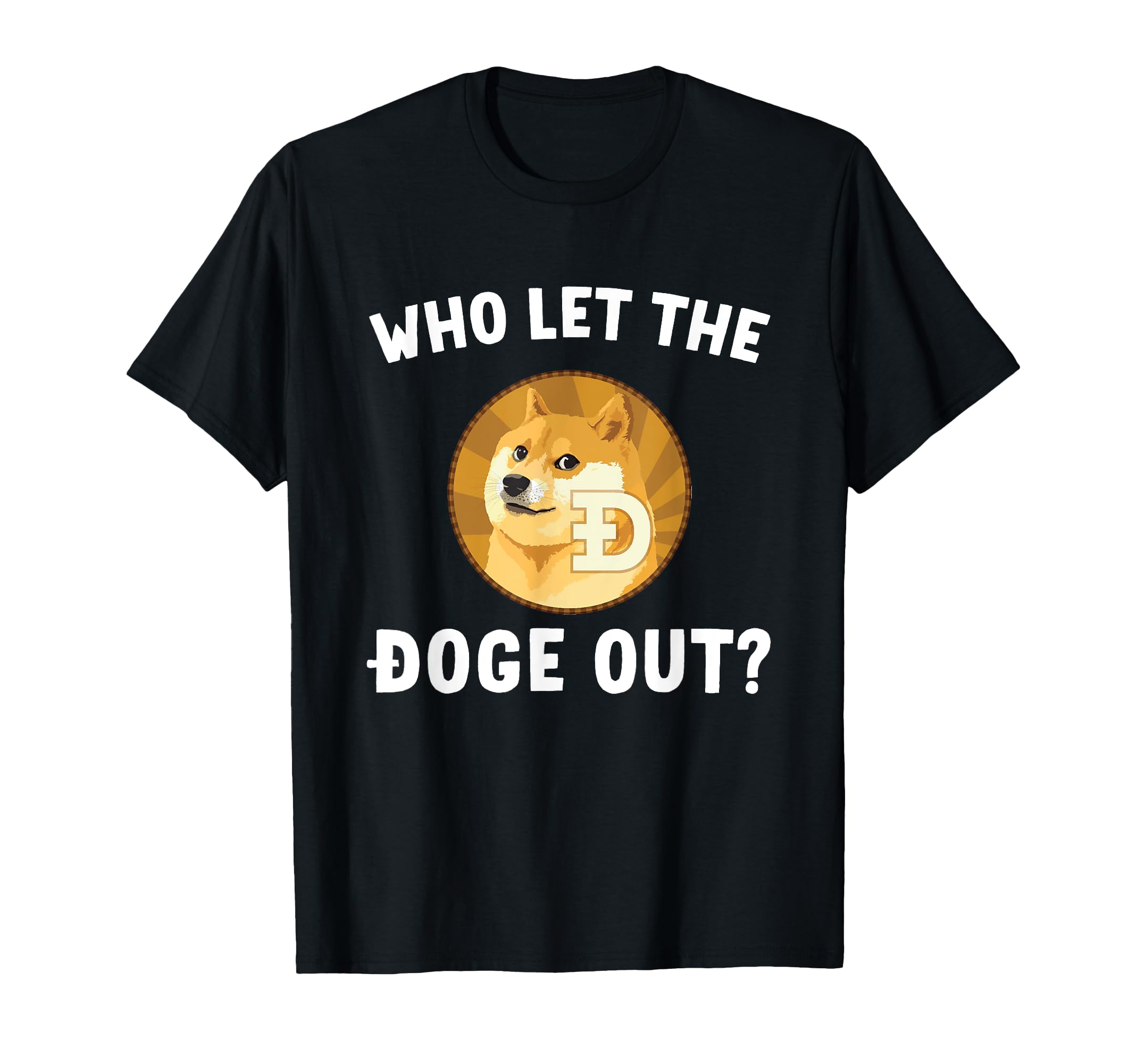 Amazon | 誰がドゲコインを取り出したのか Tシャツ | Tシャツ